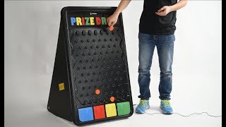 The LAShop WinSpin® 25quotx41quot LED Lighted Prize Drop Board Plinking Game w Pucks [upl. by Novehs915]