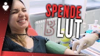 das erste mal BLUT SPENDEN  MissingType  Lenas Art [upl. by Idissak]