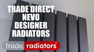 Trade Direct Nevo Designer Radiators  TradeRadiatorscom [upl. by Vernita]