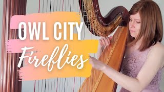 Owl City Fireflies Harp Cover [upl. by Arayk465]