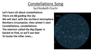 Constellations Song Full [upl. by Latoniah]