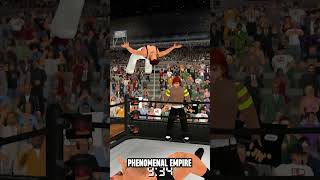 Cool Finisher Combination In Wrestling Empire wwe wrestlingempire mdickie jeffhardy lita [upl. by Nohsreg261]