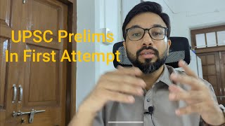 How to clear UPSC Prelims in first attempt  Smart techniques Part I Manuj Jindal IAS AIR 53 [upl. by Airahcaz845]