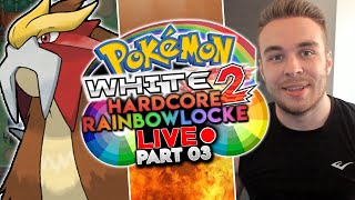 ANOTHER NUZLOCKE LOSS Pokemon White 2 Randomized Hardcore Rainbowlocke Part 3 [upl. by Ennaeilsel]