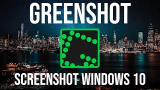 LEARN GREENSHOT IN 10 MINUTES  Free Screenshot App for Windows 10 [upl. by Ahsiled]