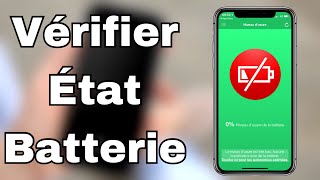 Comment Vérifier lÉtat de la Batterie de son iPhone iPad et Mac [upl. by Enelyw]