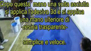 videocorso pavimento in resina blu [upl. by Lil348]