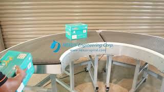 NEXUS Curve Conveyor Printing Industry [upl. by Stauder593]