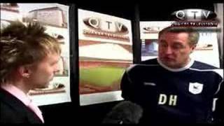 QTV 2  Darlington FC  Grimsby  Hodgy Interview  Part 1 [upl. by Leirrad856]