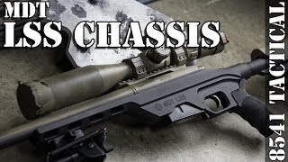 MDT LSS Chassis installation on Remington 700 Short Action 308 [upl. by Quintie]