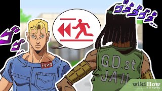 WikiHow How to Avoid Confrontation by Thunder McQueen【JoJo Stone Ocean】 [upl. by Gault367]