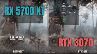 RX 5700 xt to RTX 3070 [upl. by Yesak336]