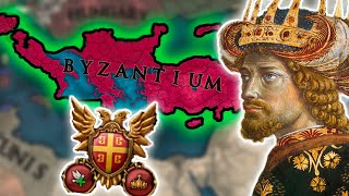 I Made Holy Roman Empire Roman Again  EU4 135 Byzantium HRE Emperor [upl. by Aihsenyt253]