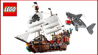 LEGO Creator 31109 Pirate Ship Speed Build for Collectors  Brick Builder [upl. by Ytirahs547]