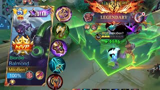 Balmond Hero Alami Counter Alpha 🥶  Balmond Menggamuk Dari Early  Late Game 🔥 Balmond Best Build [upl. by Lelah807]