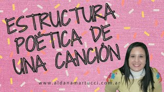 👂Estrofa  Estribillo Estructura poética de una CANCIÓN 👉Ejemplos con canciones infantiles👈 [upl. by Collen]