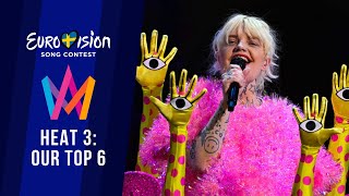 🇸🇪 Melodifestivalen 2024 Sweden  HEAT 3  OUR TOP 6 AFTER THE SHOW  Eurovision 2024 [upl. by Bevis]