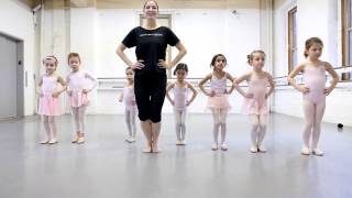 Joffrey Ballet School NYC Pre Ballet 1 Class for Ages 56  The Childrens Program [upl. by Sig]