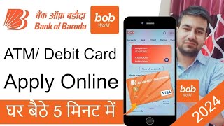 BOB World ATM Card Apply Online 2023  How To Apply Bank Of Baroda Debit Card Online 2023 [upl. by Seligmann639]