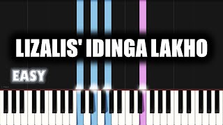 Nomusa Dhlomo  Lizalis idinga Lakho  EASY PIANO TUTORIAL by SA Gospel Piano [upl. by Wycoff]