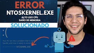 ¿Cómo arreglar el alto uso de CPU o de disco por Ntoskrnlexe en Windows 10 ¡SOLUCIONADO 2022 [upl. by Ordisi]