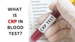 WHAT IS CRP IN BLOOD TEST  CRP NORMAL RANGE C Reactive Protein High CRP can be caused by [upl. by Margaretta326]