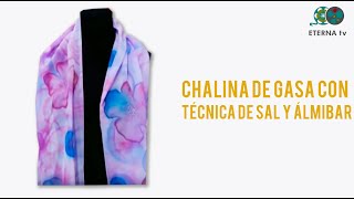 Chalina de gasa con técnica de sal y almíbar [upl. by Heyes598]