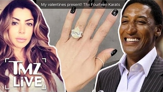 Scottie and Larsa Pippen Reunite  TMZ Live [upl. by Eednac]