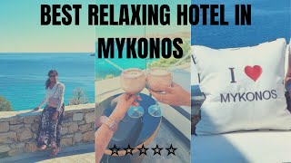 Hotel with PRIVATE POOL in MYKONOS Greece  Myconian Imperial Tour amp Review [upl. by Anived]