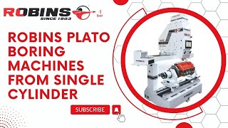 Robins Plato Boring Machines Single Cylinder robinsmachines enginerebuilding [upl. by Three]