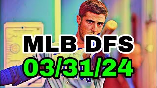 MLB DFS Picks Today 33124  DAILY RUNDOWN [upl. by Ashien980]