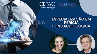 APRESENTAÇÃO  ESPECIALIZAÇÃO EM PERÍCIA FONOAUDIOLÓGICA  DRA MARIA INÊS REHDER E DR JAIME ZORZI [upl. by Niwred]