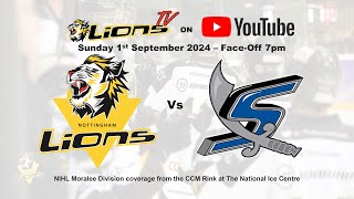 Nottingham Lions v Sheffield Scimitars LIVE [upl. by Iliak714]