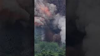 2 Huge bomb Explosions Destruction Deflagration [upl. by Nyl]