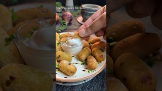 Chilli Garlic Potato 🥔🌶️🧄 snacks snacksrecipe potatosnack aloosnack snackideas quicksnacks [upl. by Elka338]