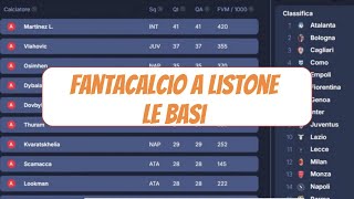 Fantacalcio a Listone Le Basi [upl. by Jary472]