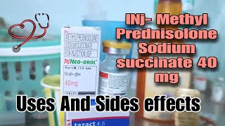 Methylprednisolone Injection Uses and Side effects education study injection [upl. by Anaic132]