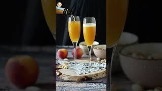 🥂Bellini o coquetel de Prosecco e pêssego fácil de fazer em casa [upl. by Brace947]