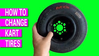 How to Easily Change Kart Tires With Only A Few Tools [upl. by Carlton]