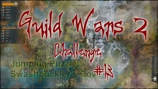 Swashbucklers Cove Gendarran Fields Guild Wars 2 Jumping Puzzle 1338 [upl. by Reema864]