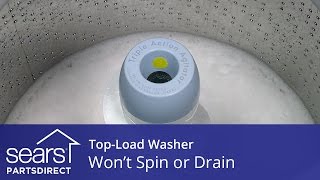 Washer Wont Drain or Spin Troubleshooting VMW and DirectDrive [upl. by Nitsraek]