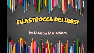 Come imparare i mesi dellanno per bambini della primaria  Filastrocca dei mesi  Didattica [upl. by Adnohsat]