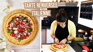 TARTE RENVERSEE ITALIENNE SALEE AVEC LE MOULE tarte renversée GuyDemarle [upl. by Chapa]