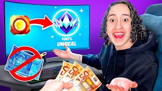 1 RANK  100€ en RANKED NO BUILD sur FORTNITE [upl. by Nella]