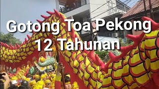 Gotong Toa Pekong 12 Tahunan Klenteng Boen Tek Bio Tangerang Kota [upl. by Anyaj]