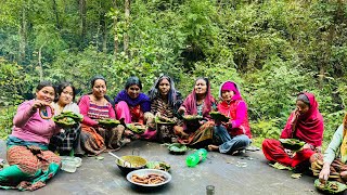 Kholako chheu ma magesankranti manaudai…jadole aatiya sasu toli😊siruthapamagarvillagelifevlog [upl. by Landers444]