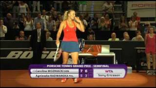 Porsche Tennis Grand Prix 2011  Highlights Semi Finals 23042011 [upl. by Punak]