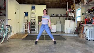 Improvisational Dance Solo In My Garage [upl. by Rabush]