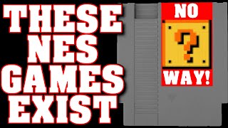 5 NES Games You Never Knew Existed [upl. by Tamra]