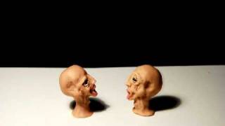 Stop motion animation Claymation Faces  By Guldies [upl. by Jena]